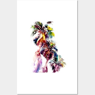 Desert Palm Trees Posters and Art